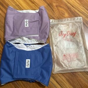 Joy Dog dog male belly bands/wraps/diapers, size XL. Pack of 2.